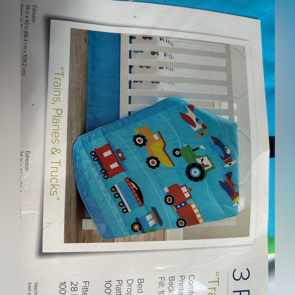 Colorful Vehicle-Themed Kids Blanket